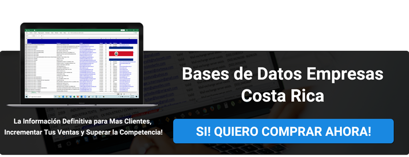 Bases de Datos Empresas Costa Rica